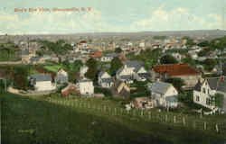 Bird's Eye View Gloversville Postcard