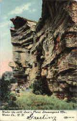 Under The Cliff Sam's Point, Shawangunk Mts Postcard