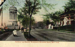 Soldiers And Sailors Monument, Riverside Drive Postcard