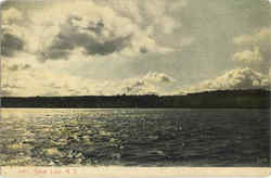 Silver Lake New York Postcard Postcard