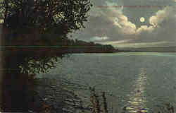 Canadarago Lake By Moonlight Postcard