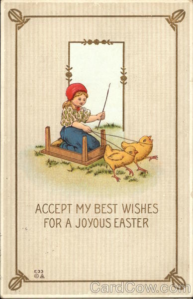 Accept my Best Wishes for a Joyous Easter With Children