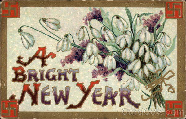 A Bright New Year Swastikas