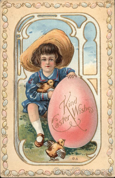 Kind Easter Wishes With Children