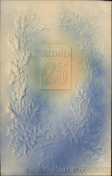 December 25 - A Merry Christmas
