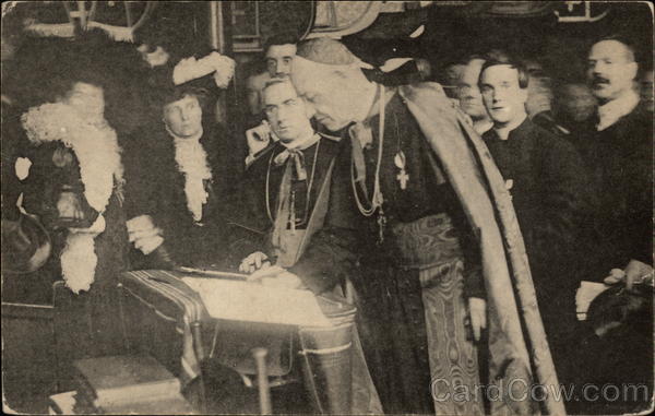 Signing Documents Religious