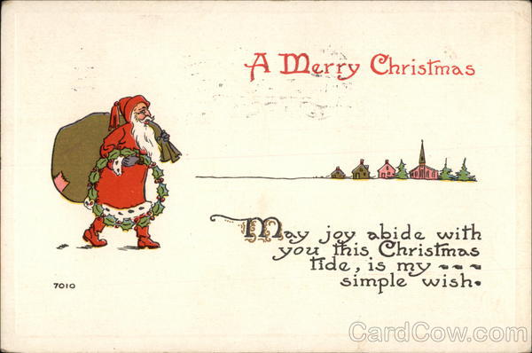 A Merry Christmas Santa Claus