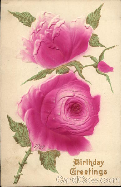 Birthday Greetings Airbrushed