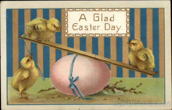 A Glad Easter Day Eggs