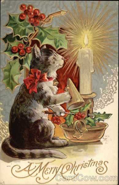 A Merry Christmas With Cats