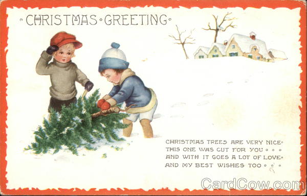 Christmas Greeting Children