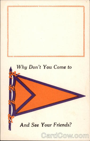 Why Don't You Come to ------- and See Your Friends?