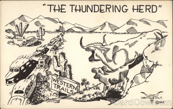 The Thundering Herd Comic, Funny