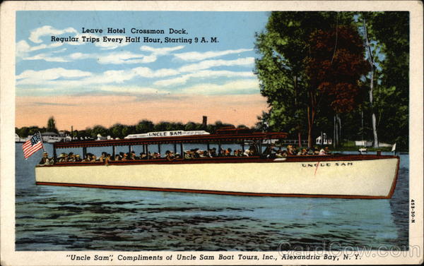 Uncle Sam of Uncle Sam Boat Tours Boats, Ships
