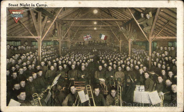 Stunt Night in Camp Military