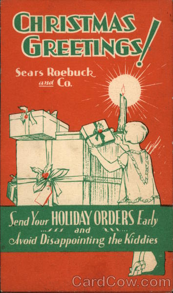 Christmas Greetings! Advertising