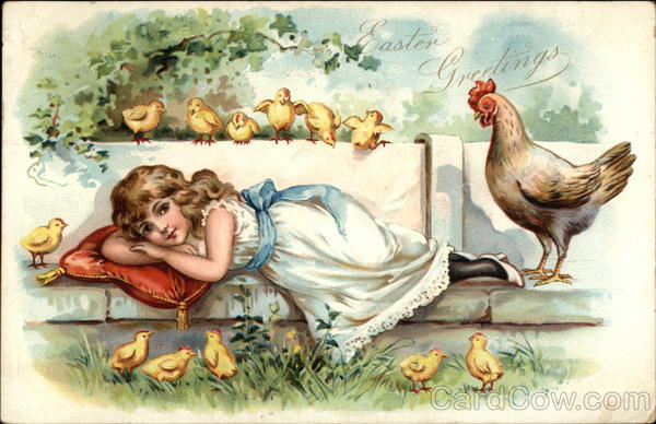 Easter Greetings With Children