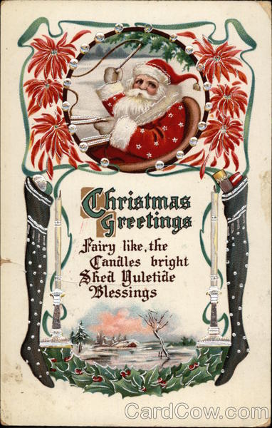 Christmas Greetings Santa Claus