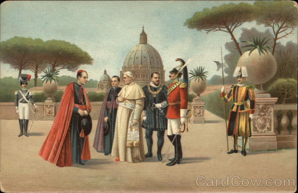 Meeting with Religious Officials in Park