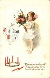 A Birthday Wish Postcard