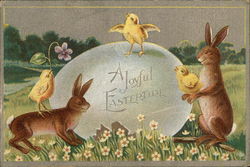 A Joyful Easter Postcard