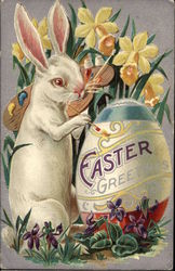 Easter Greetings Postcard
