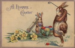 A Happy Easter Postcard