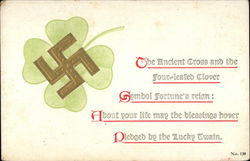 Clover with Ancient Cross Clover with Ancient Cross