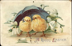 A Happy Easter Postcard