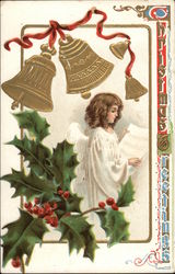 Christmas Greetings Postcard