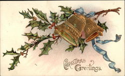 Christmas Greetings Postcard Postcard