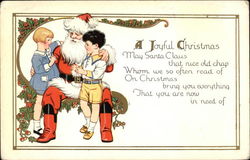 A Joyful Christmas Postcard