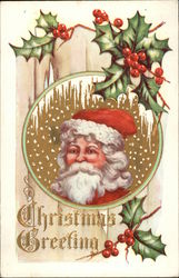 Christmas Greeting Postcard