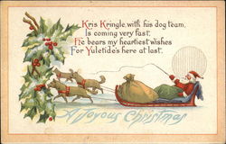 A Joyous Christmas Postcard
