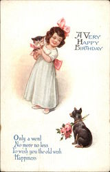 A Very Happy Birthday Postcard