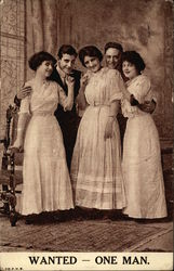 Wanted - One Man Postcard