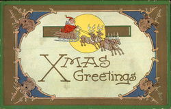 Christmas Greetings Postcard