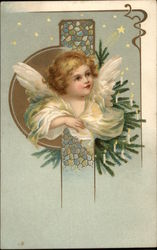 Angel Faces Postcard