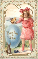 Easter Joys be Thine Postcard