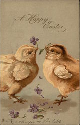A Happy Easter Postcard