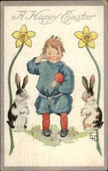 A Happy Easter Postcard