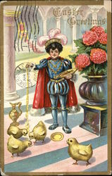 Easter Greetings Postcard