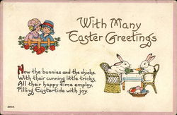 With Many Easter Greetings With Many Easter Greetings