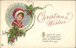 Christmas Wishes Postcard