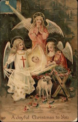 A Joyful Christmas to You Postcard