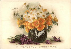 A Peaceful Christmas Postcard Postcard