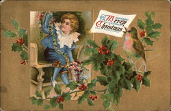 Merry Christmas Postcard