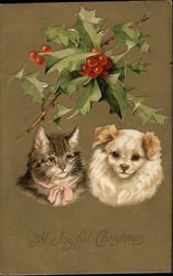 A Joyful Christmas Postcard