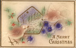 A Merry Christmas Postcard