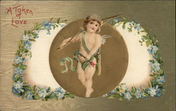 A Token of Love Cupid Postcard Postcard